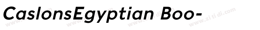 CaslonsEgyptian Boo字体转换 CaslonsEgyptian Boo字体转换